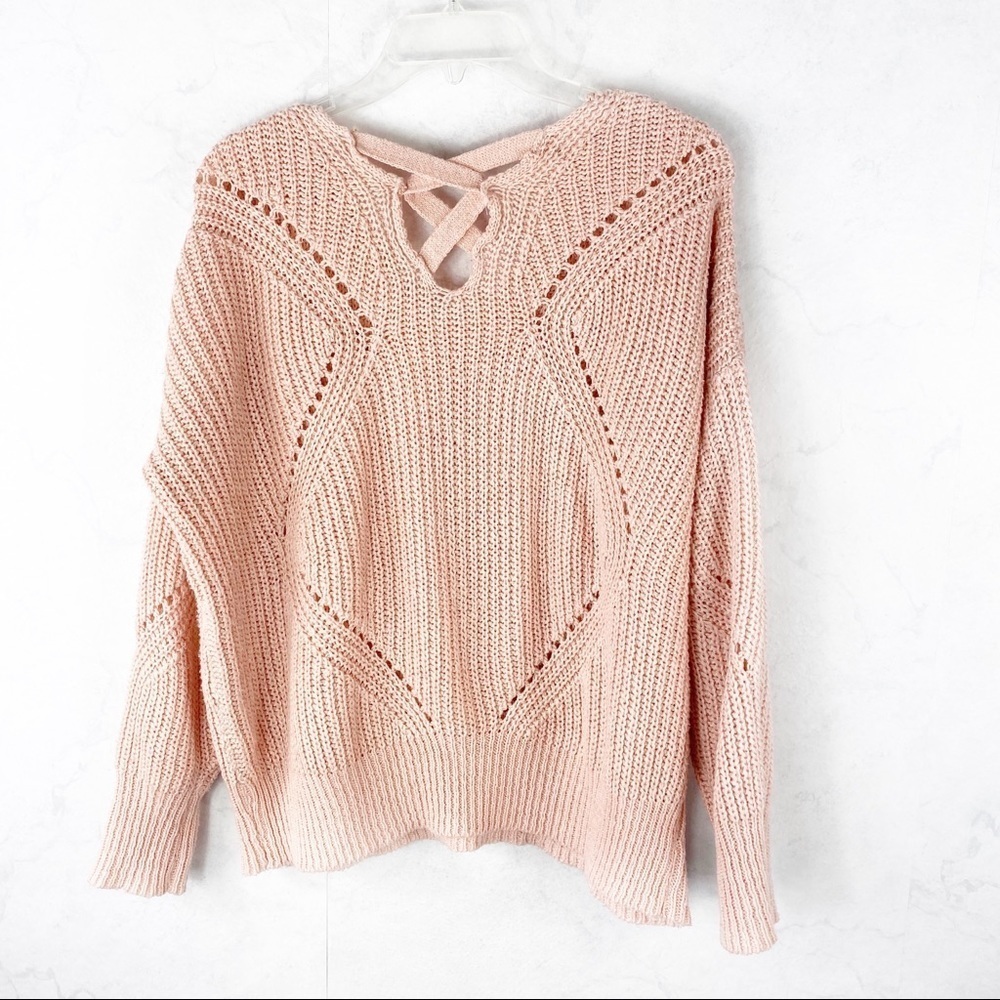 Mauve Chunky Knit Cozy Sweater - Picture 2 of 2